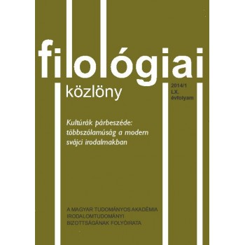 Filológiai Közlöny 2014/1