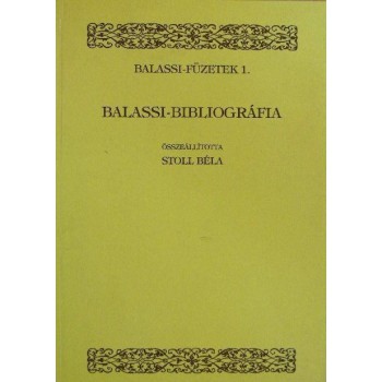 Balassi-bibliográfia