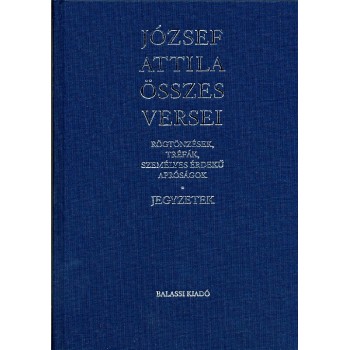 József Attila összes versei I–III. Kritikai kiadás 
